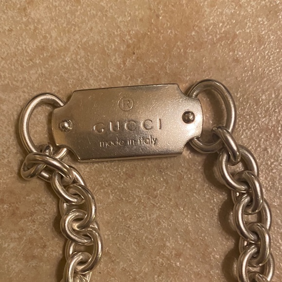 Gucci Silver Chain Link Bracelet - Picture 2 of 2